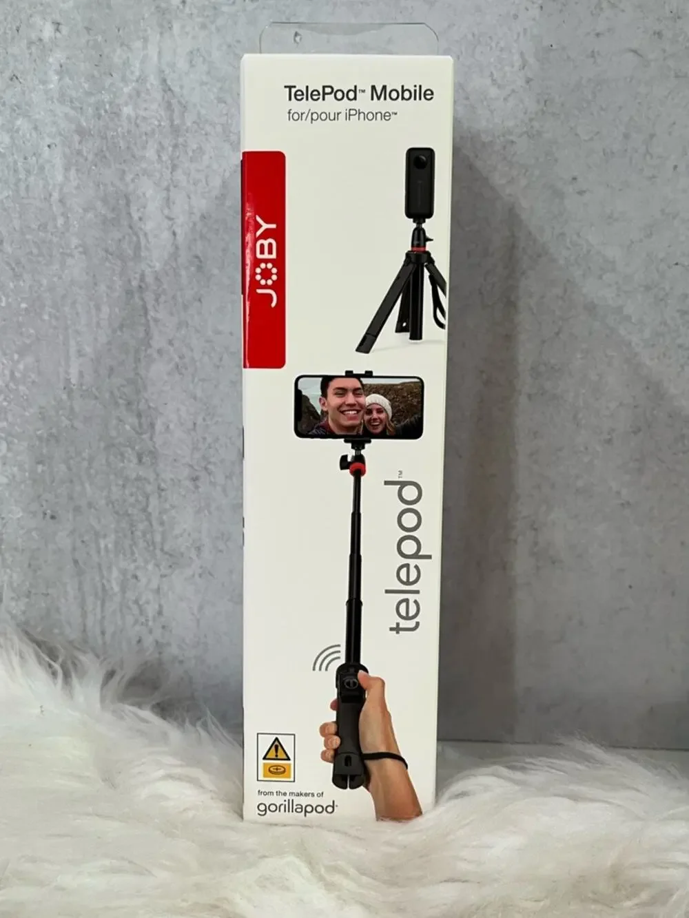 NEW Joby TelePod Mobile 4 in 1 Vlogging Selfie Tripod IPhone Wireless Bluetooth